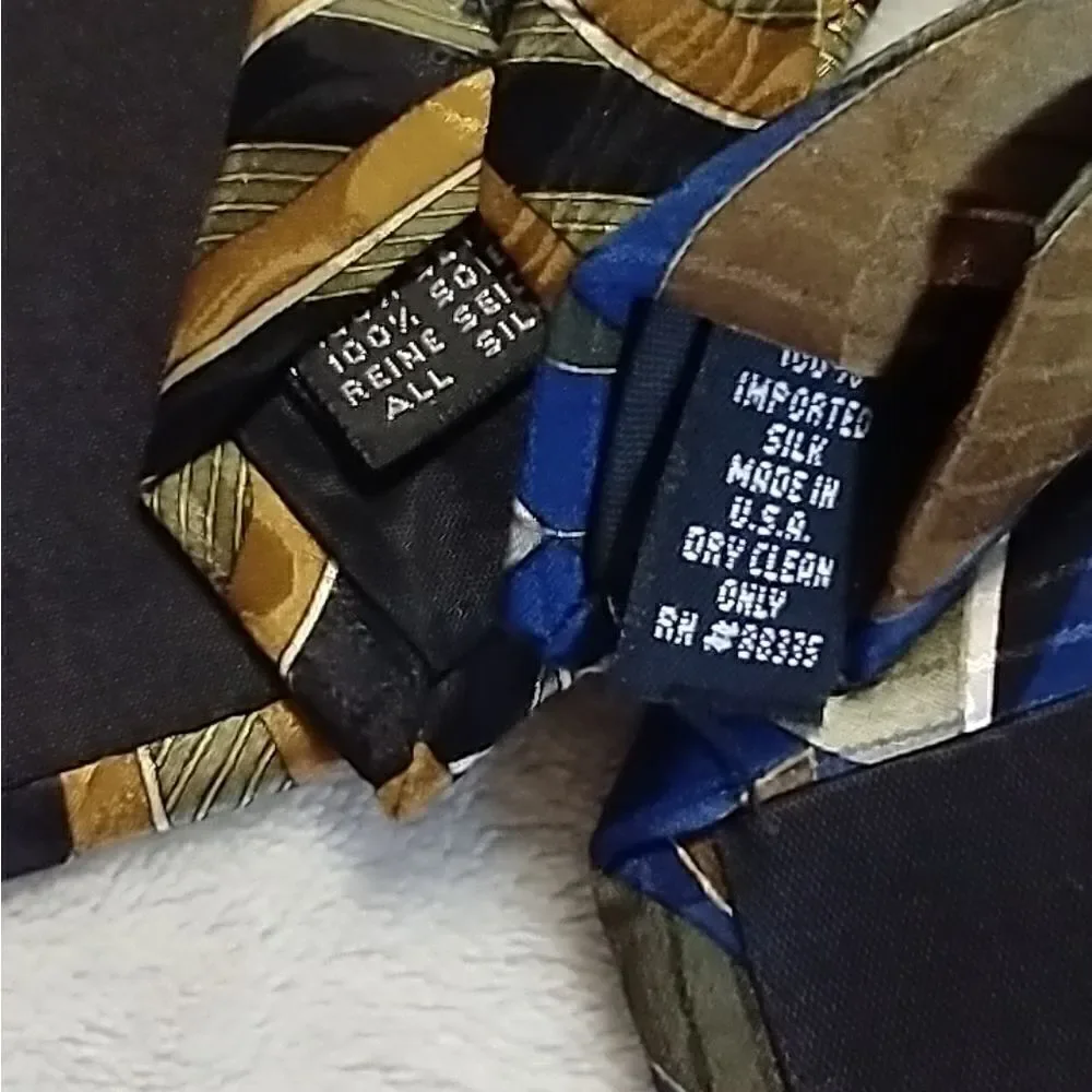 USED Men's Ties Duo Set 3